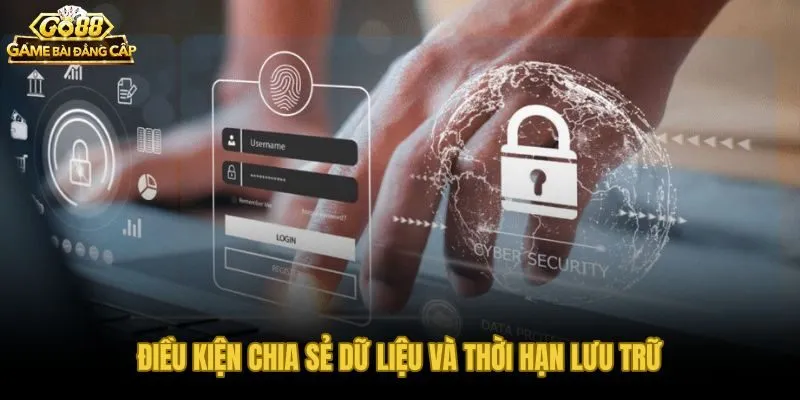 Chính sách bảo mật về chia sẻ dữ liệu và giới hạn thời gian lưu trữ